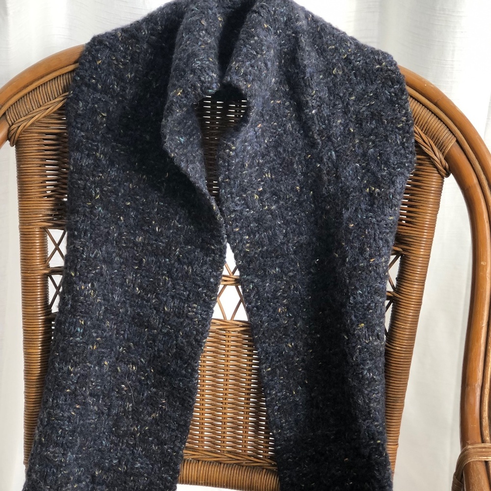 Fair-trade/organic wool scarf